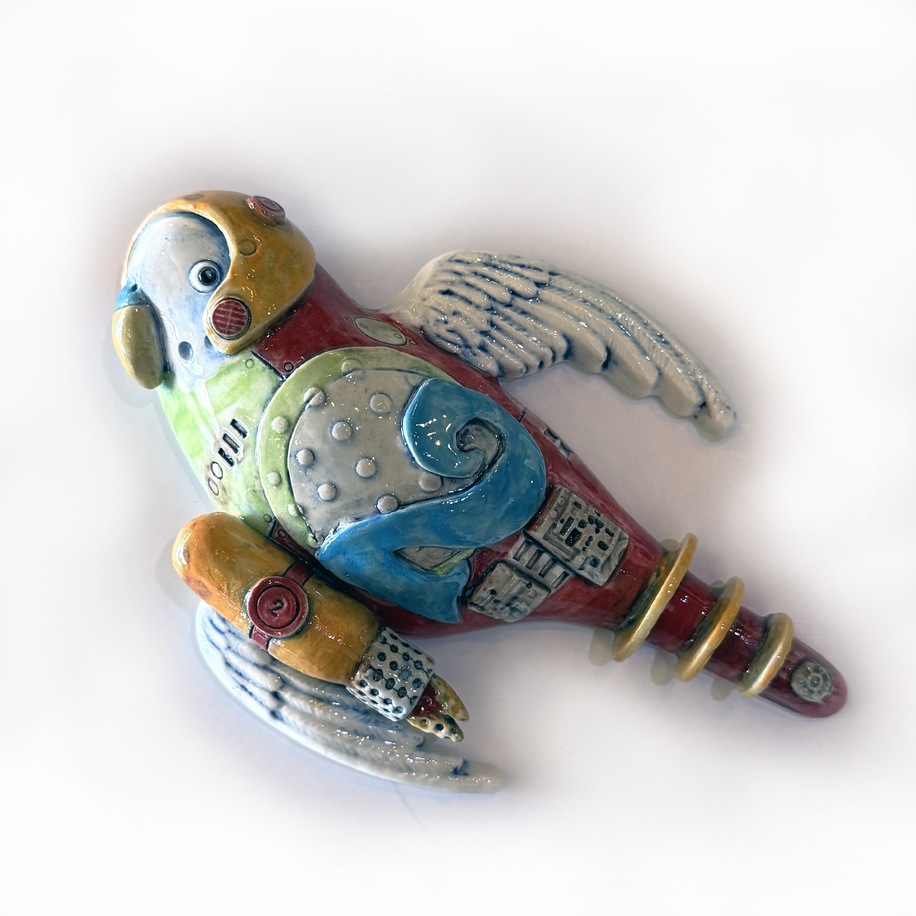 Janelle Peterson Budgie - Rocket