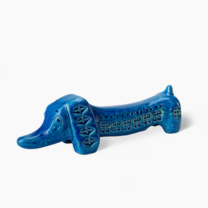 Bitossi Figura Bassotto (Dachshund Dog)