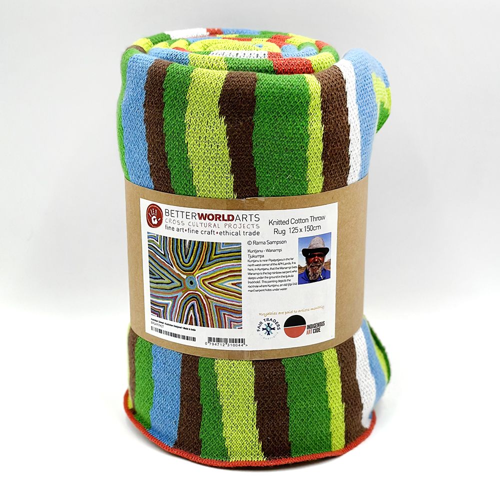 Better World Arts Cotton Throw 125 x 150cm - RSA907