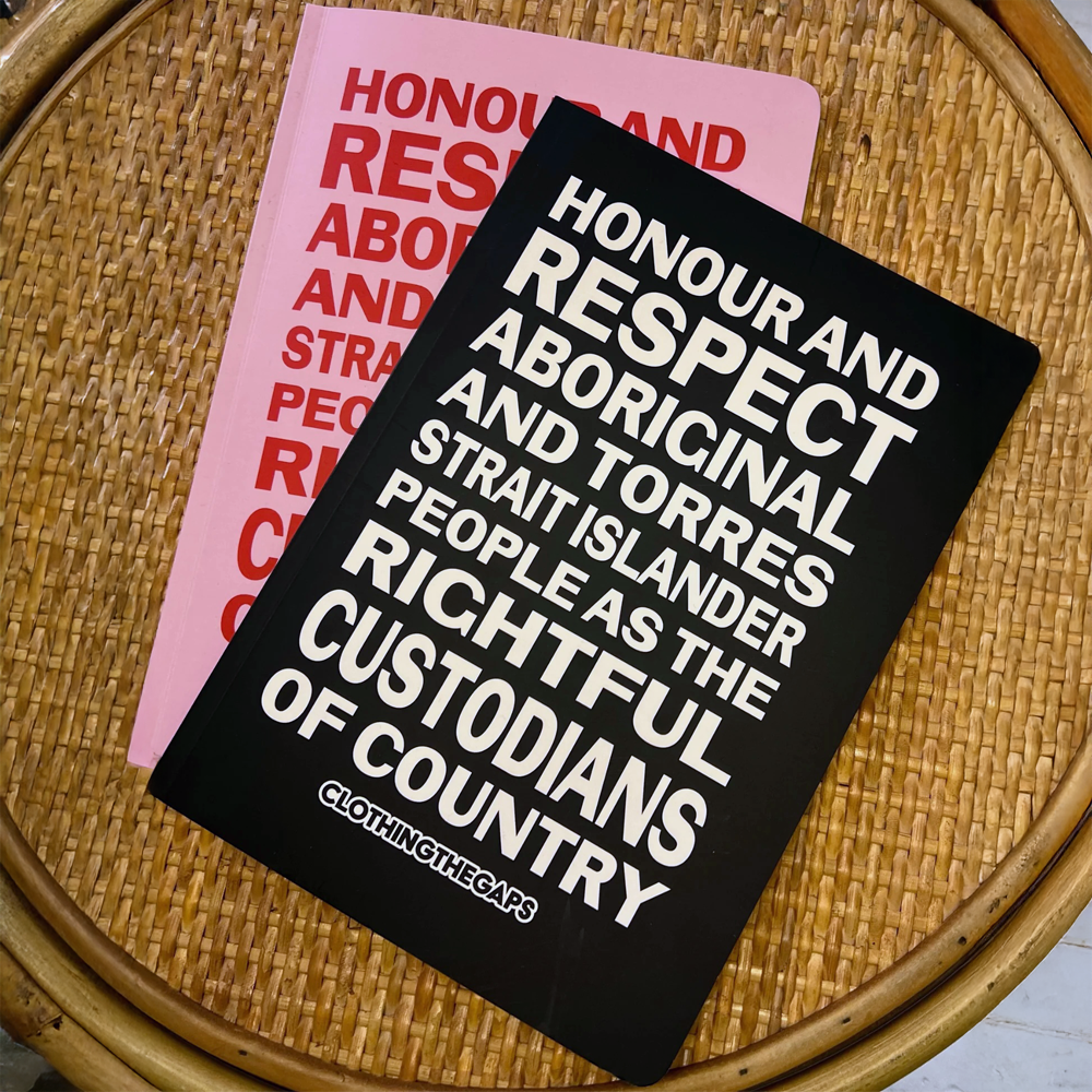 Clothing the Gaps Honouring Country Notebook