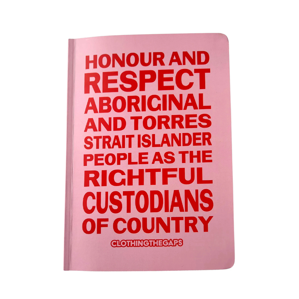 Clothing the Gaps Honouring Country Notebook