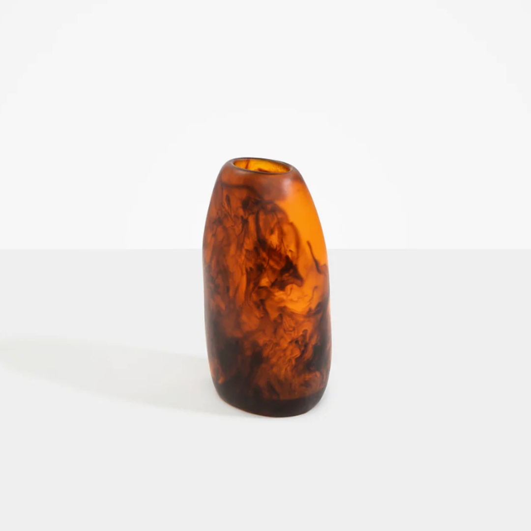 Dinosaur Designs Medium Pebble Vase - Tortoise