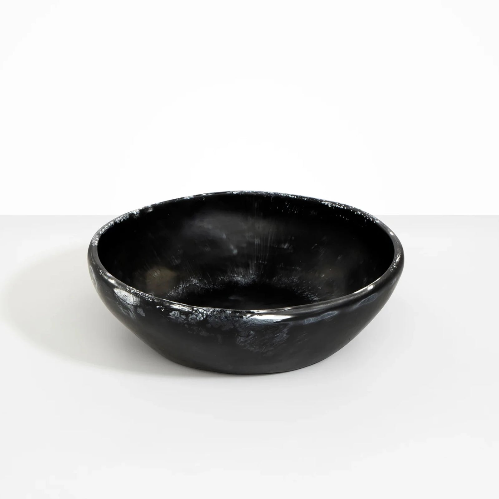 Dinosaur Designs Large Salad Bowl - Black Marble
