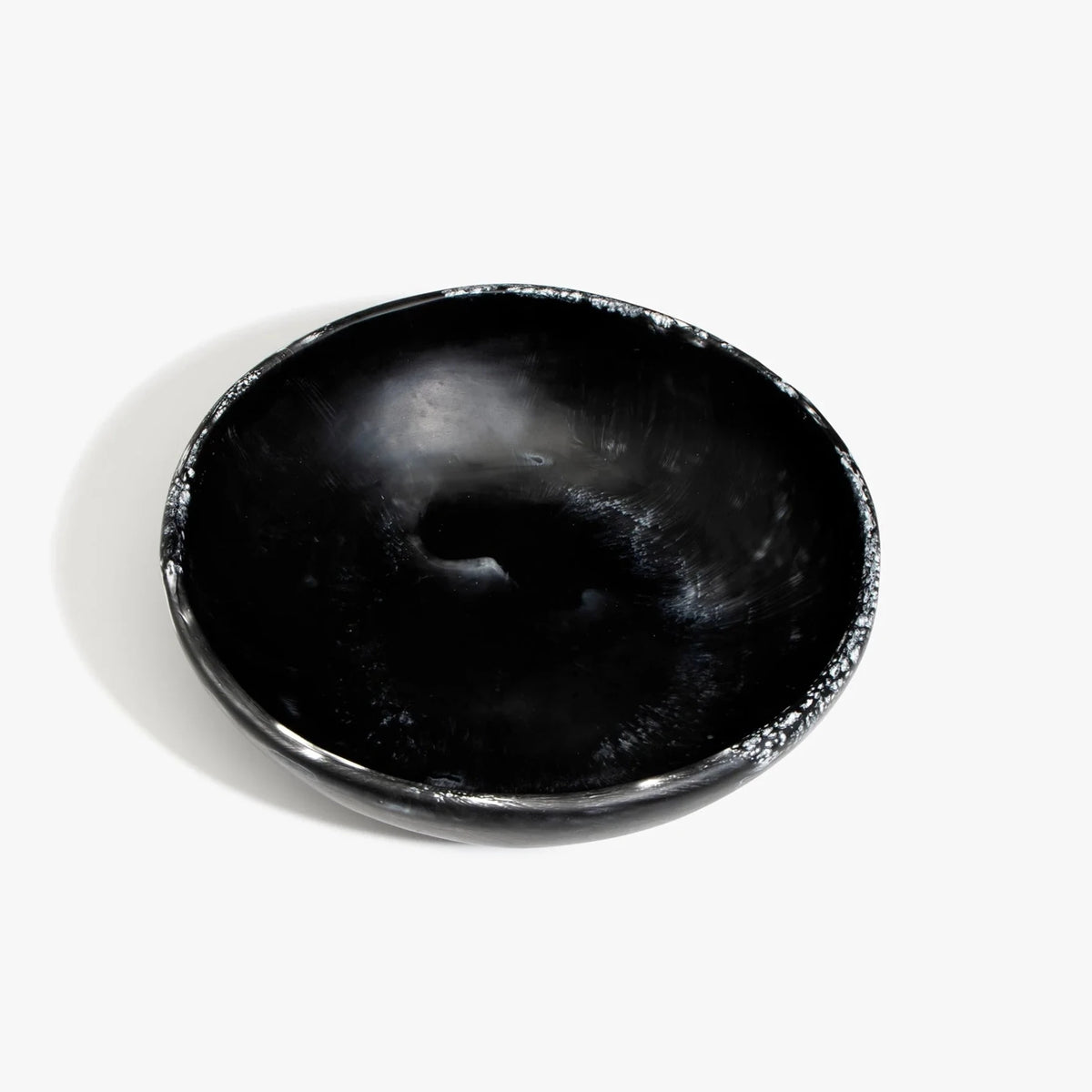 Dinosaur Designs Large Salad Bowl - Black Marble
