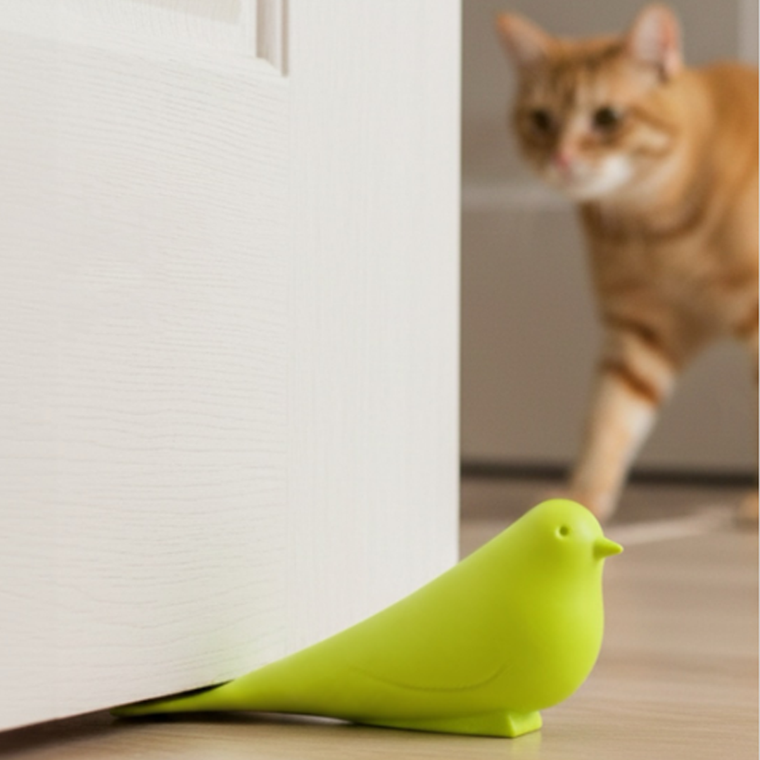 Qualy Green Dove Door Stopper