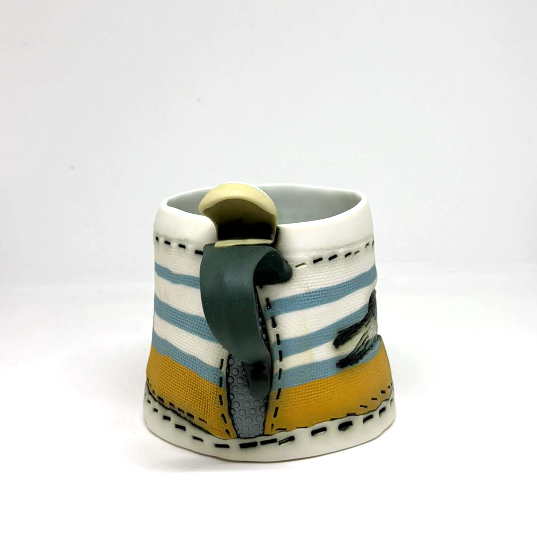 Fleur Schell Porcelain Cup - Assorted