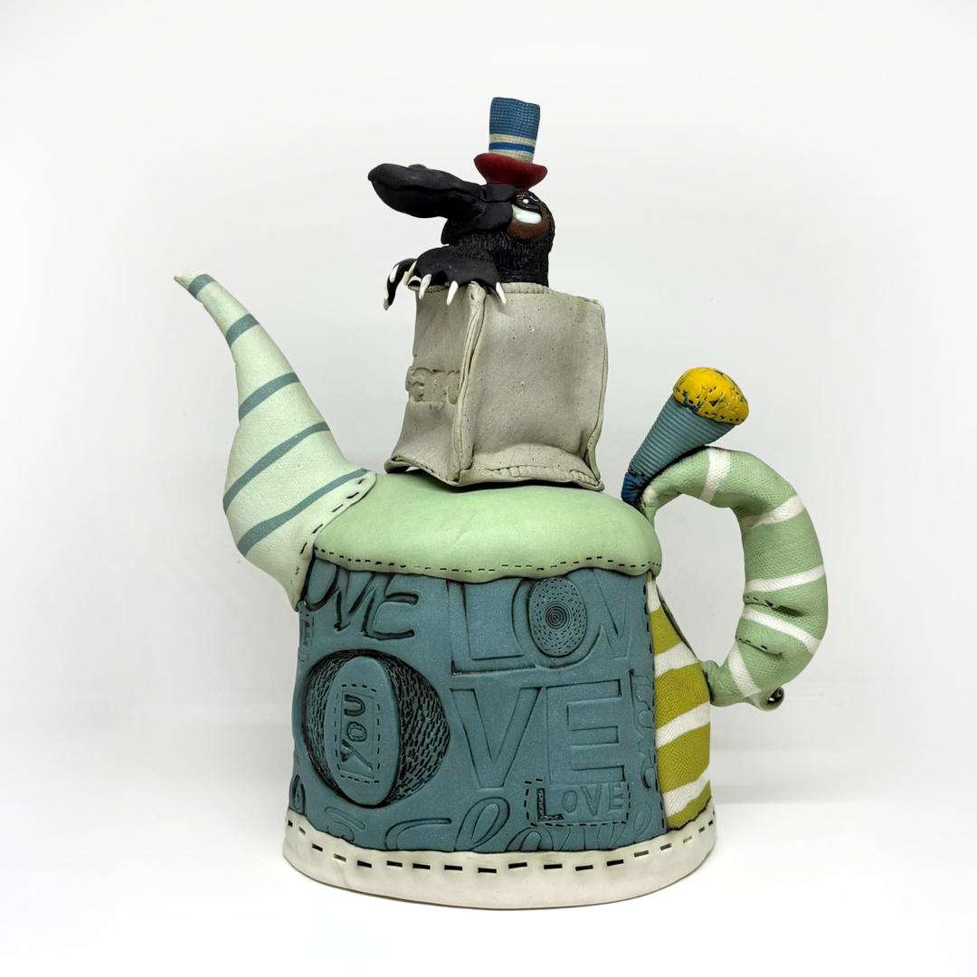 Fleur Schell Love Teapot