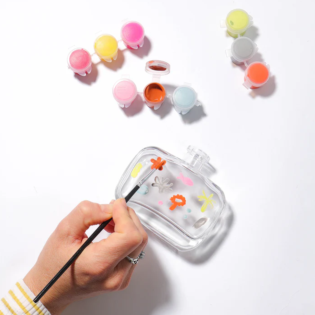 Paint Your Own Glass Vases - Glass Painting Kit