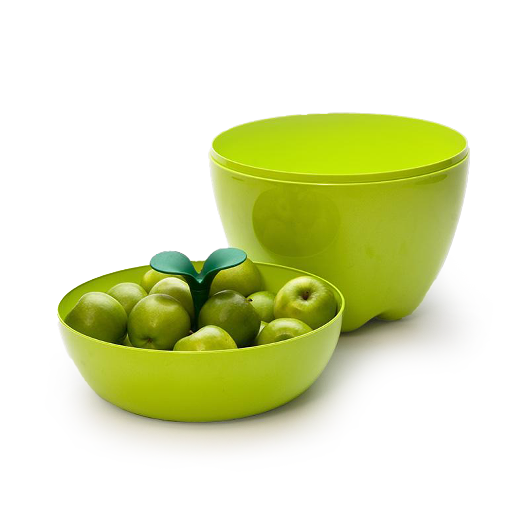 Qualy Happle Container - Green