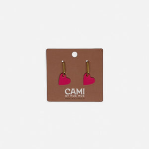 Moe Moe Cami Heart Earrings