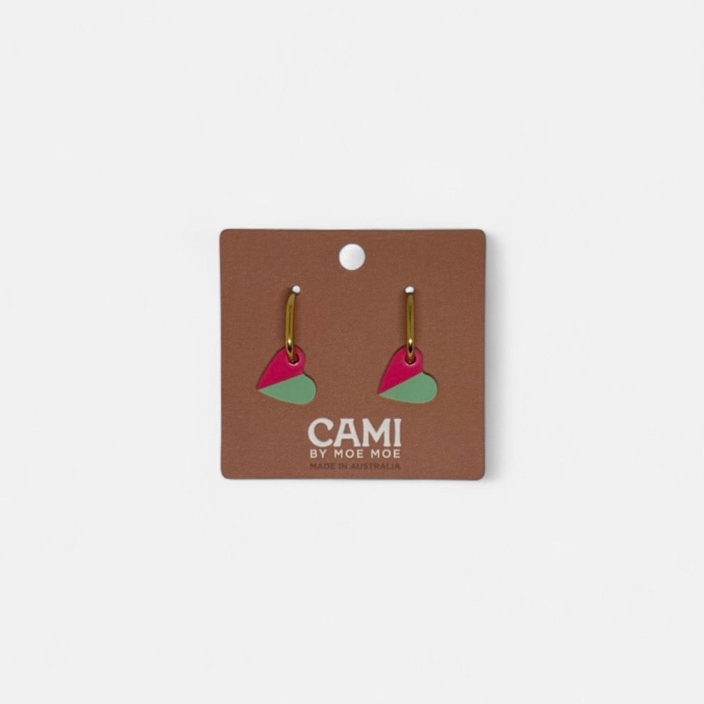 Moe Moe Vovo Heart Earrings