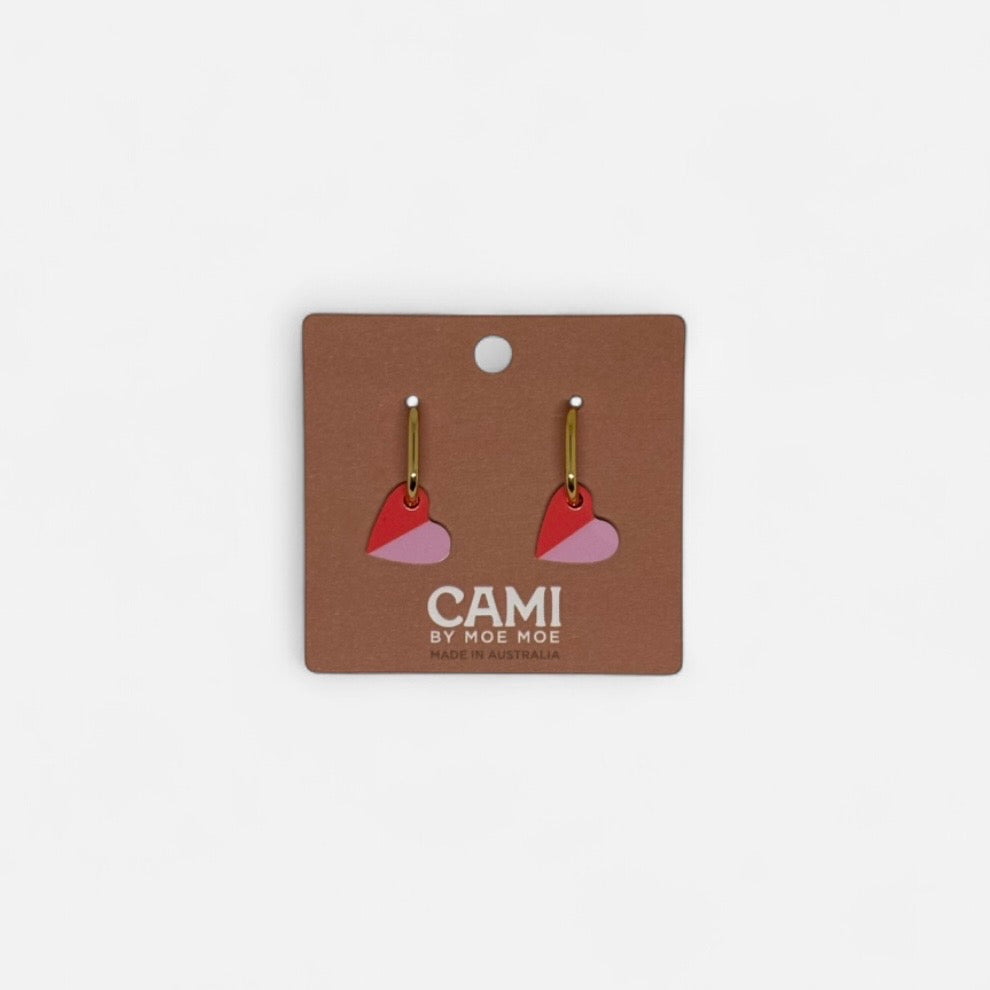 Moe Moe Vovo Heart Earrings