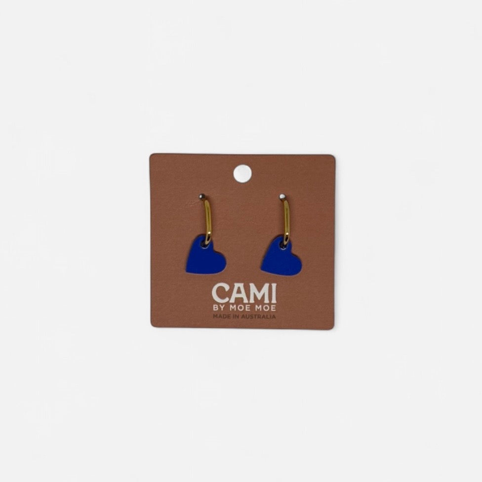 Moe Moe Cami Heart Earrings
