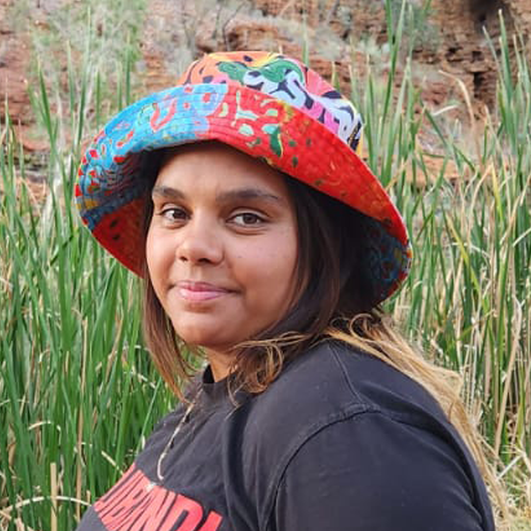 Juluwarlu Group Reversible Bucket Hat - Tootsie Daniels (Many Rivers)