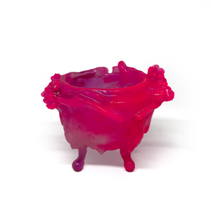 Kate Rohde Small Paw Bowl - Pink/Red
