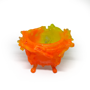 Kate Rohde Small Paw Bowl - Orange/Yellow