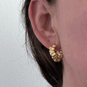 Kira Edwards Bubble Earrings 18 Carat Gold Plated