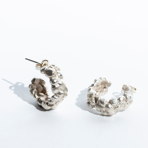 Kira Edwards Bubble Earrings Sterling Silver