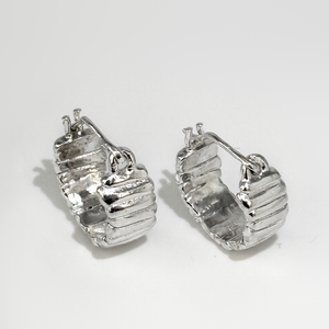 Kira Edwards Timeline Earrings Sterling Silver