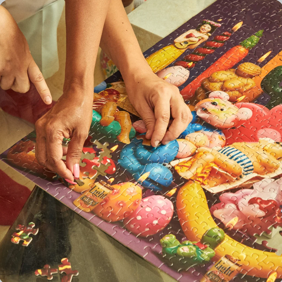 Le Puzz Lighten Up - 500 Piece Jigsaw Puzzle