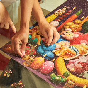 Le Puzz Lighten Up - 500 Piece Jigsaw Puzzle
