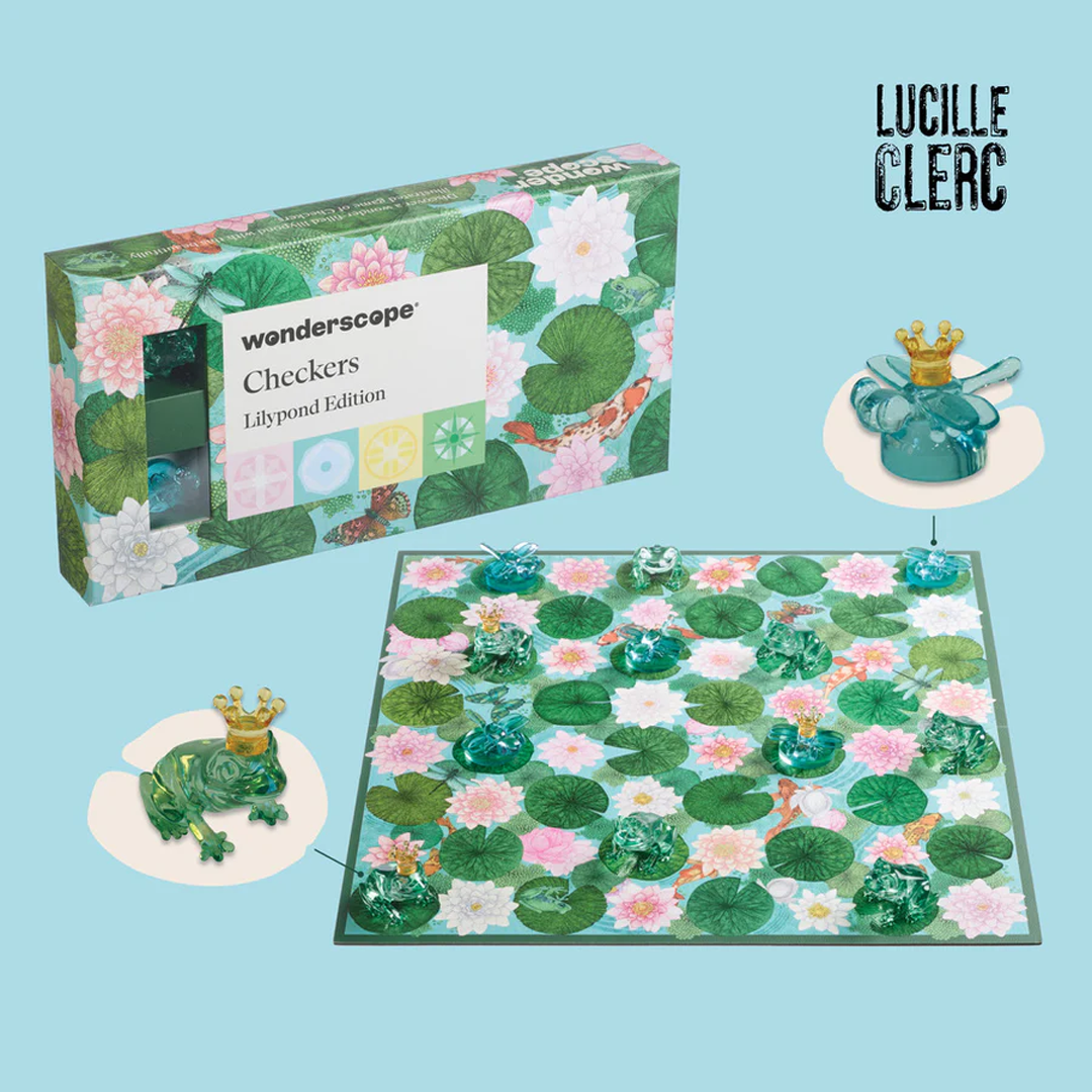 Wonderscope Lilypond Checkers - Lucille Clerc