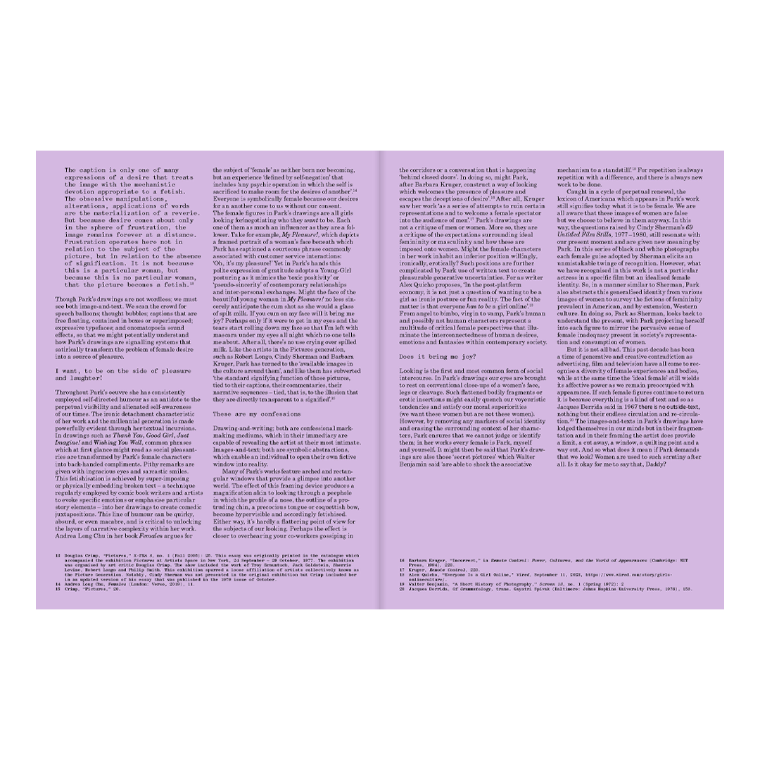 Look, look. Anna Park