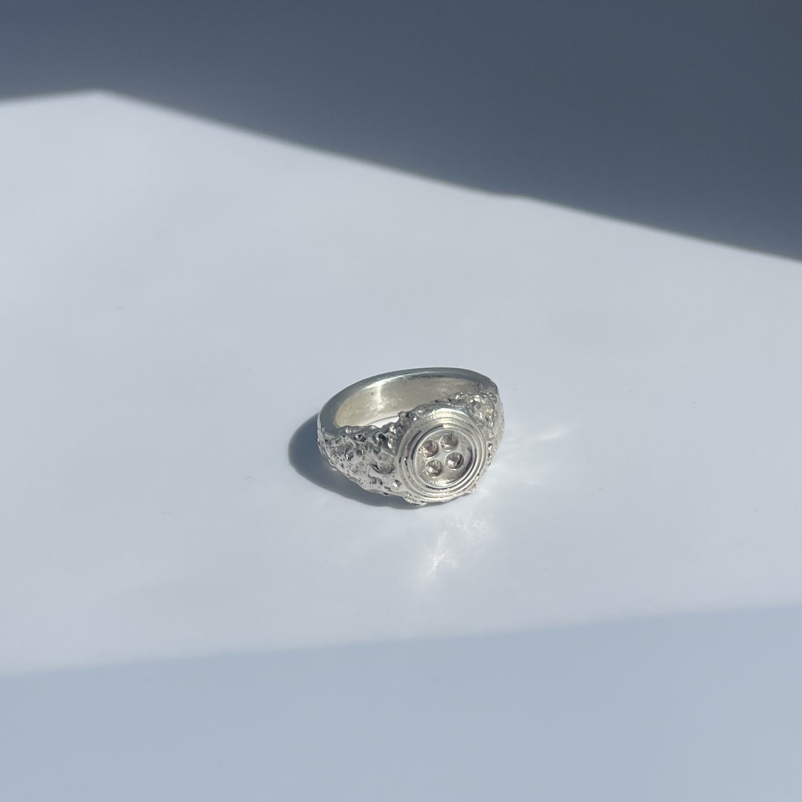 Pickled Jewellery Lucky Button Ring