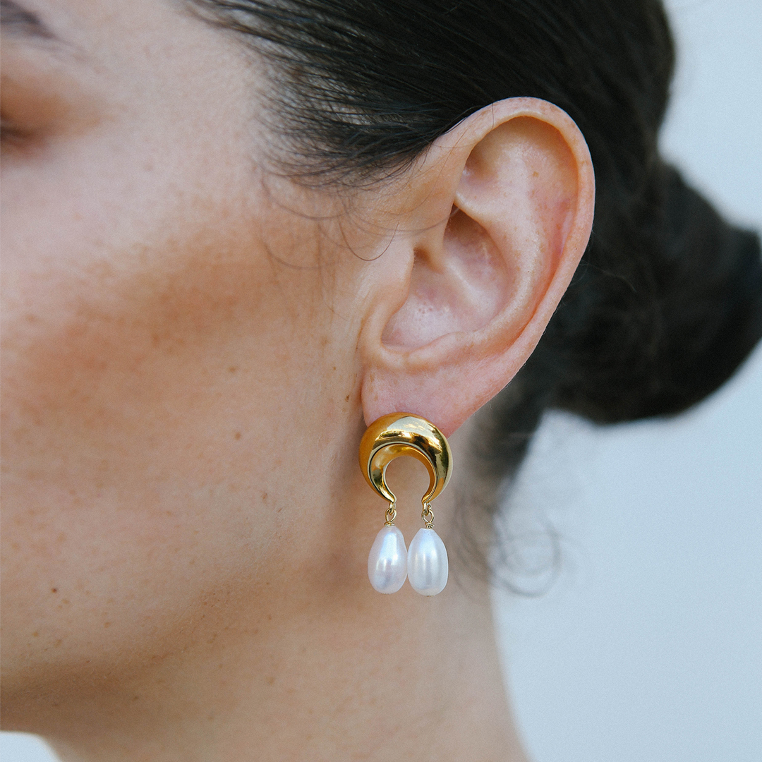 Miro Miro Kora Earrings Gold
