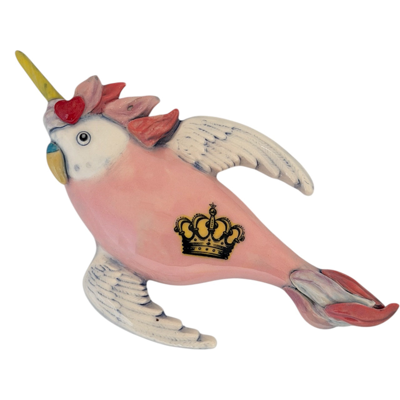 Janelle Peterson Budgie - Princess Unicorn