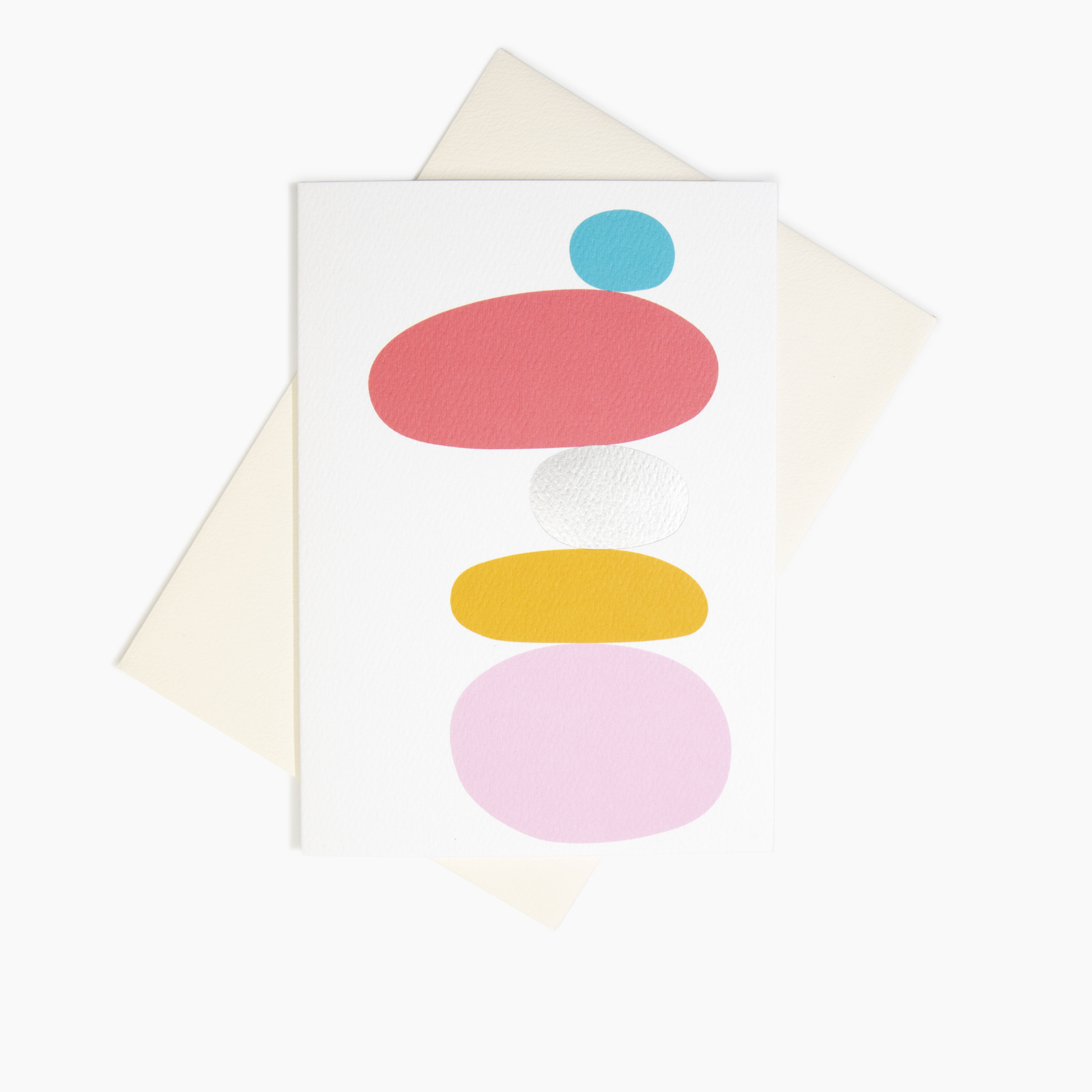 Dinosaur Designs Greeting Card - Pebbles - Bright