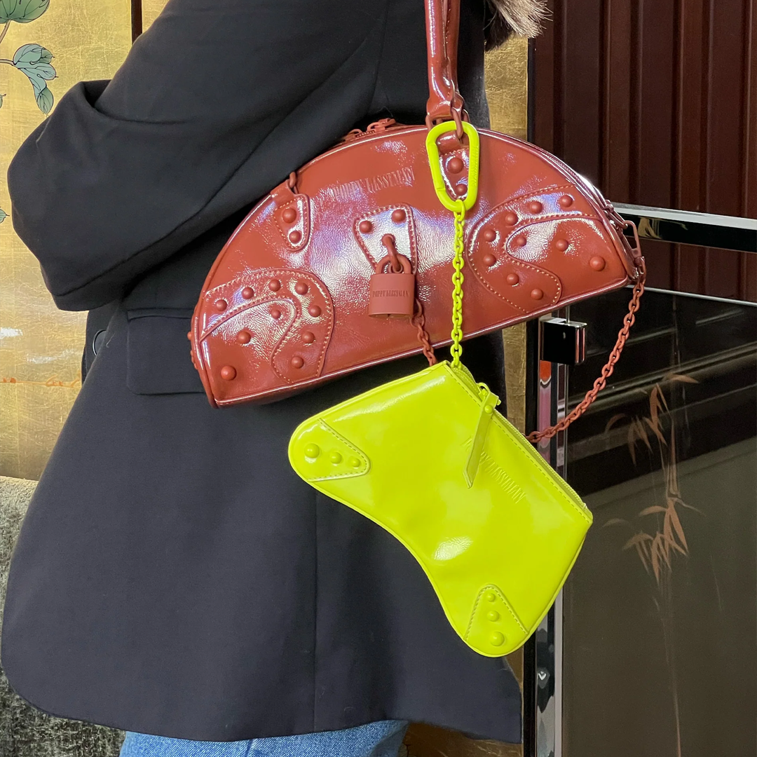 Poppy Lissiman Cosi Coin Purse - Lime