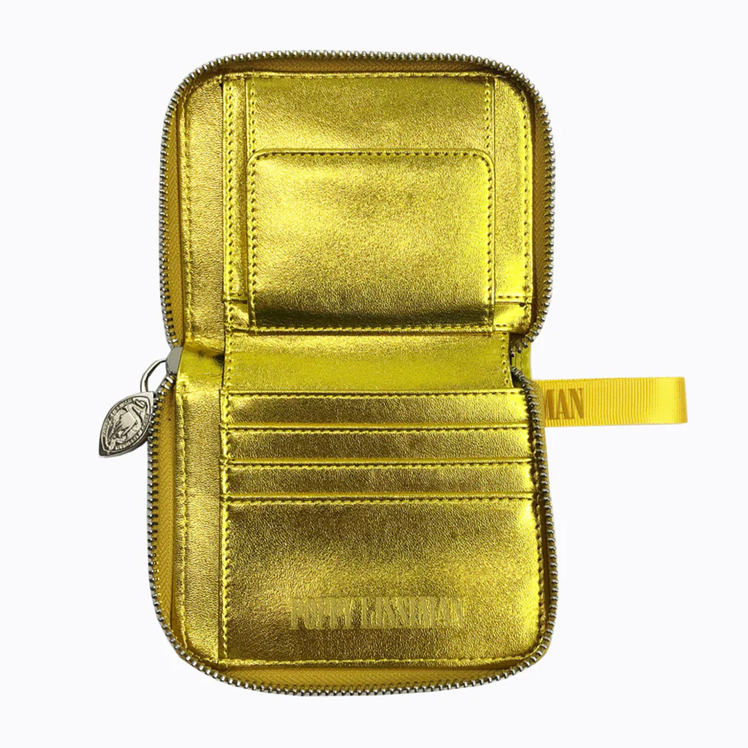 Poppy Lissiman Croc Wallet - Citrus