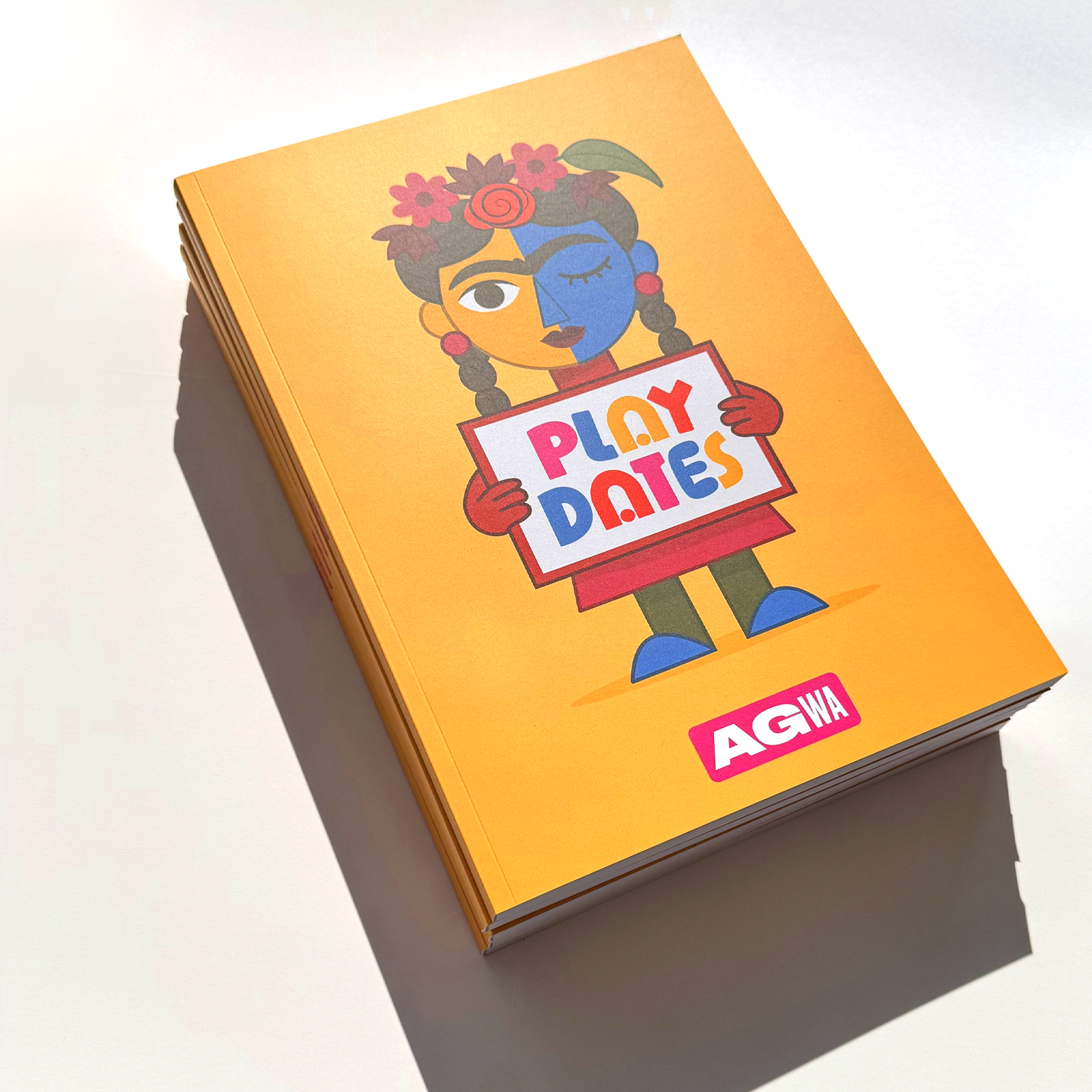 AGWA PLAY DATES A4 Sketchpad