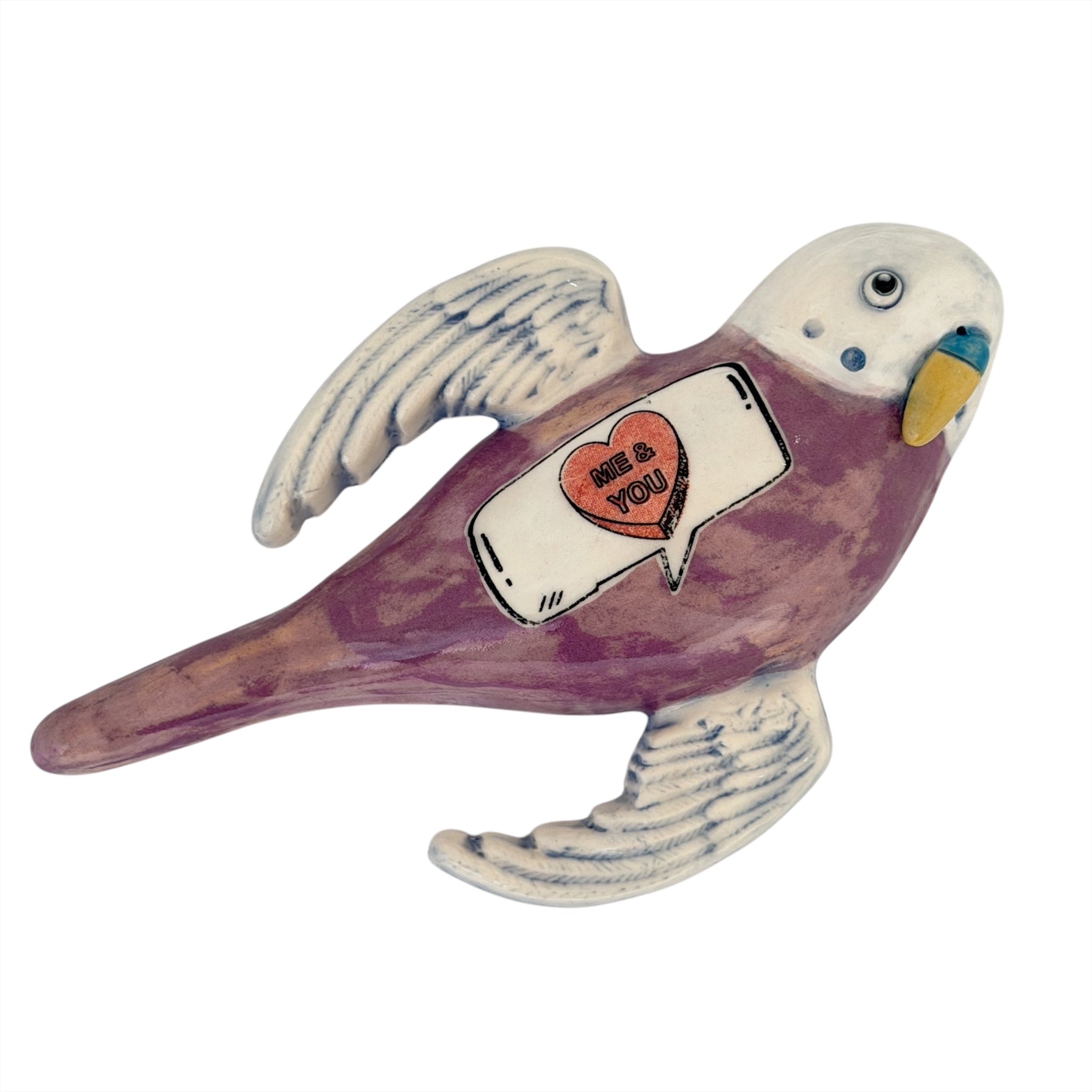 Janelle Peterson Budgie - Me and You