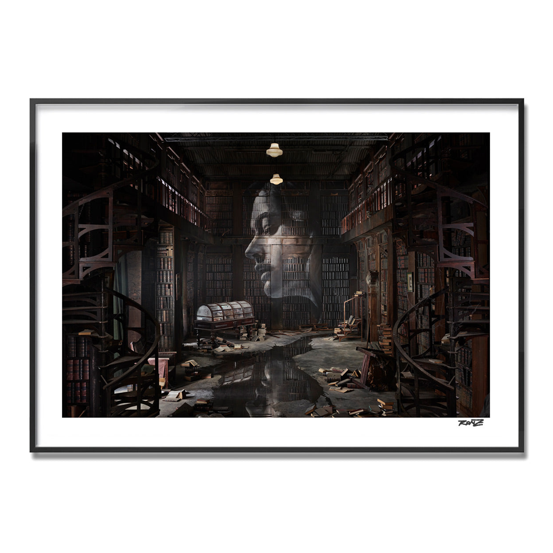 TIME • RONE Open Edition Print 'The Library'
