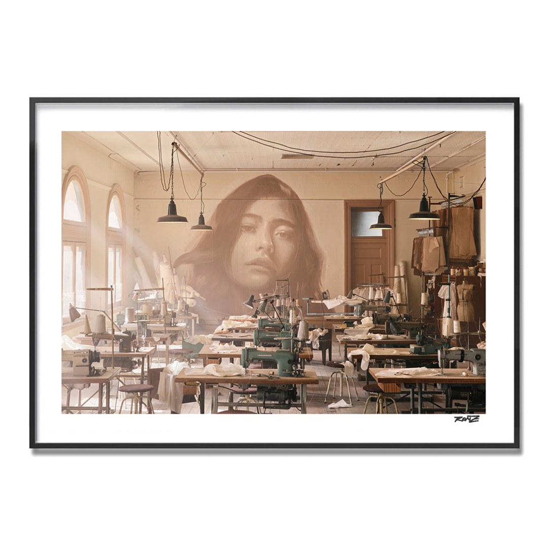 TIME • RONE Open Edition Print 'The Workroom'