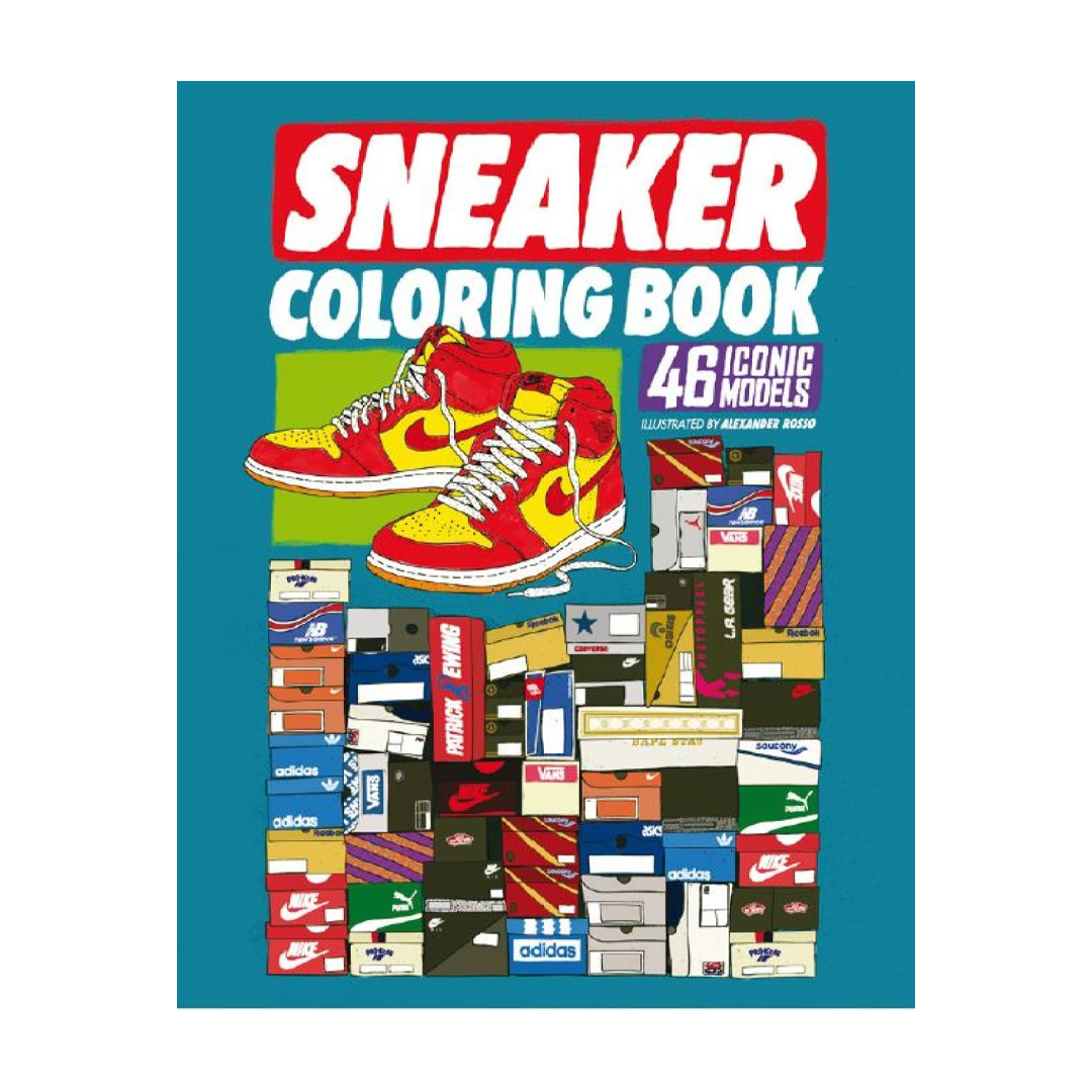 Sneaker Colouring Book