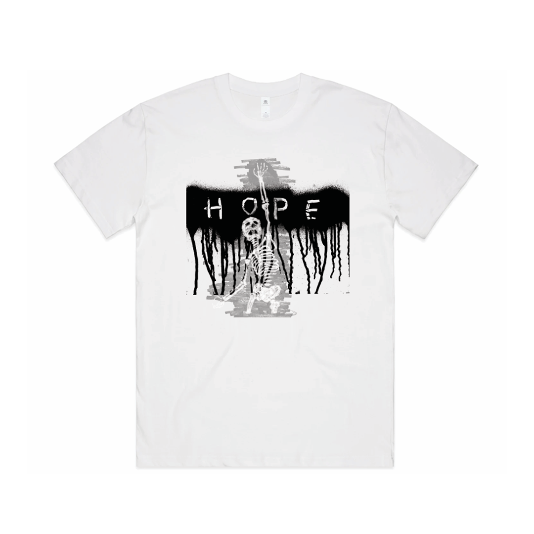 AGWA x NMTafe x Stormie Mills Tee - Hope Skeleton