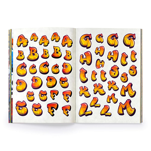 The Graffiti Alphabet Sticker Book: Over1000 Stickers