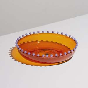 Fazeek Pearl Platter - Amber + Lilac