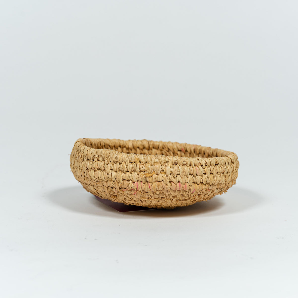 Tjanpi Desert Weavers Rene Nelson (Irene Lewis) Basket D14cm x H5cm