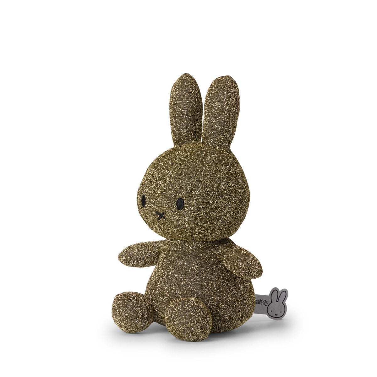 Miffy Sitting Sparkle Gold (23cm)