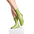 Simone Wild Velvet Socks in Apple Green