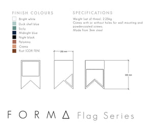 Forma Flag Triptych