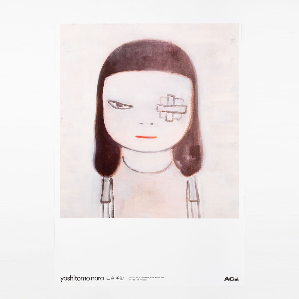 Yoshitomo Nara Poster Print Girl With Eyepatch