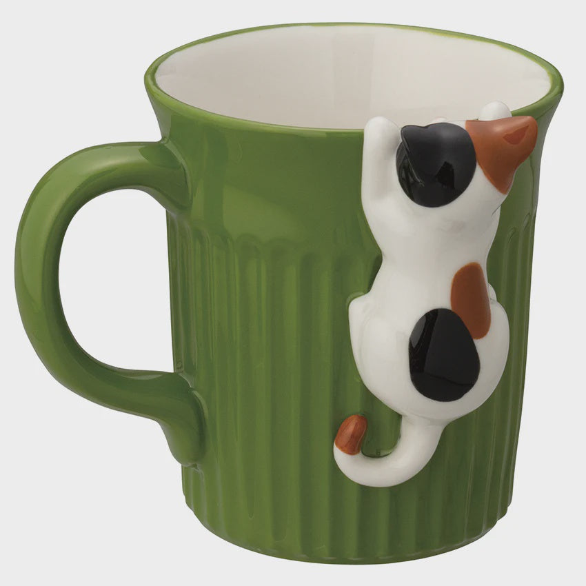 Decole Cat Hanging Mug CALICO CAT