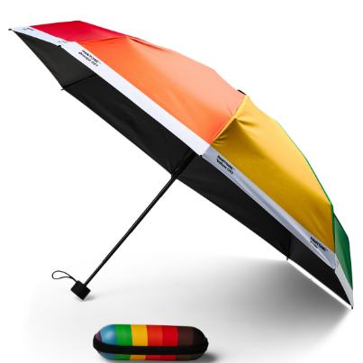 Pantone Folding Pride Umbrella in Case