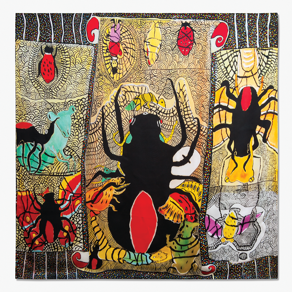 One of Twelve Purlkartu- Spider Scarf by John Prince Siddon