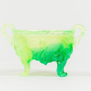 Kate Rohde Medium Paw Bowl Lime Green